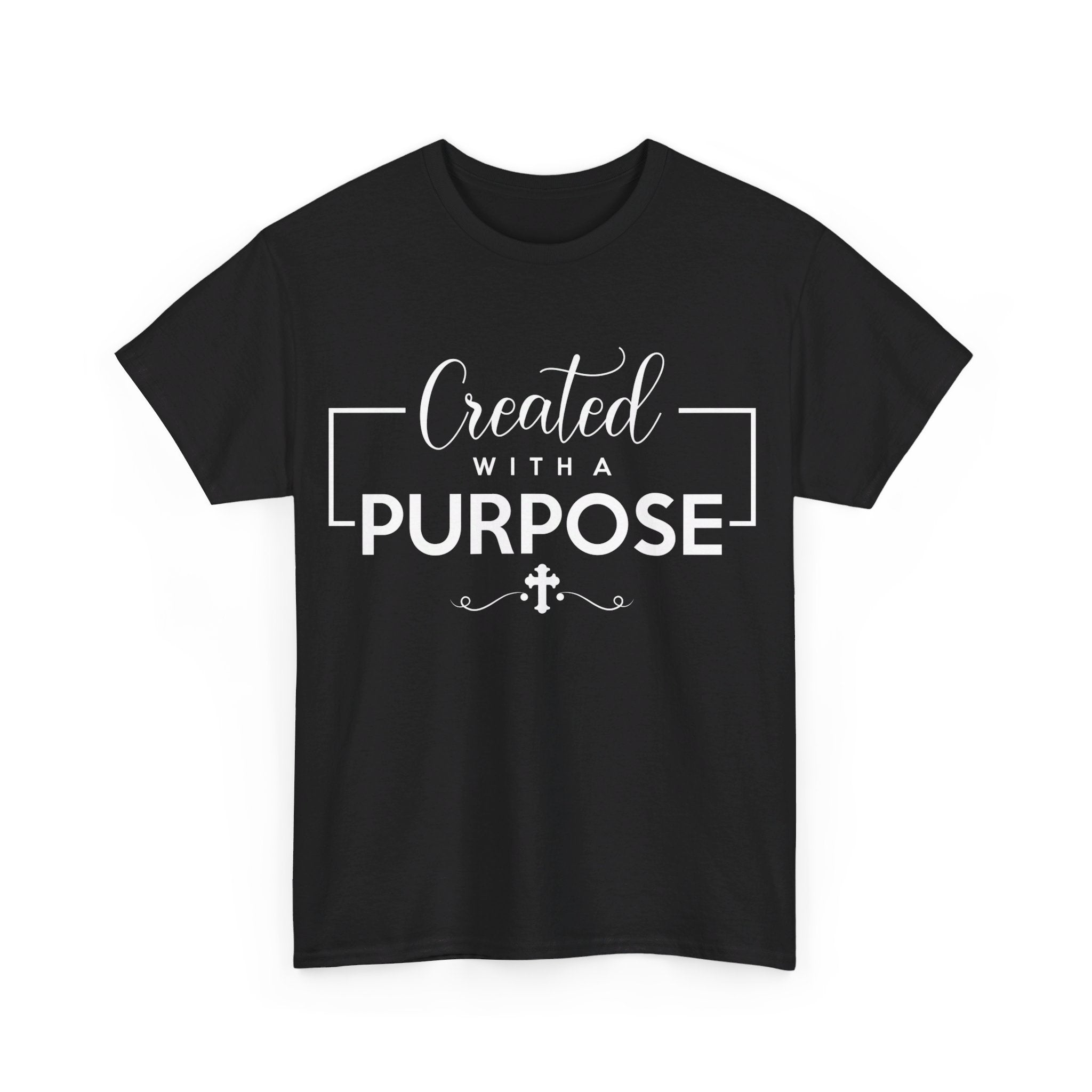 Created with purpose Heavy Cotton Tee