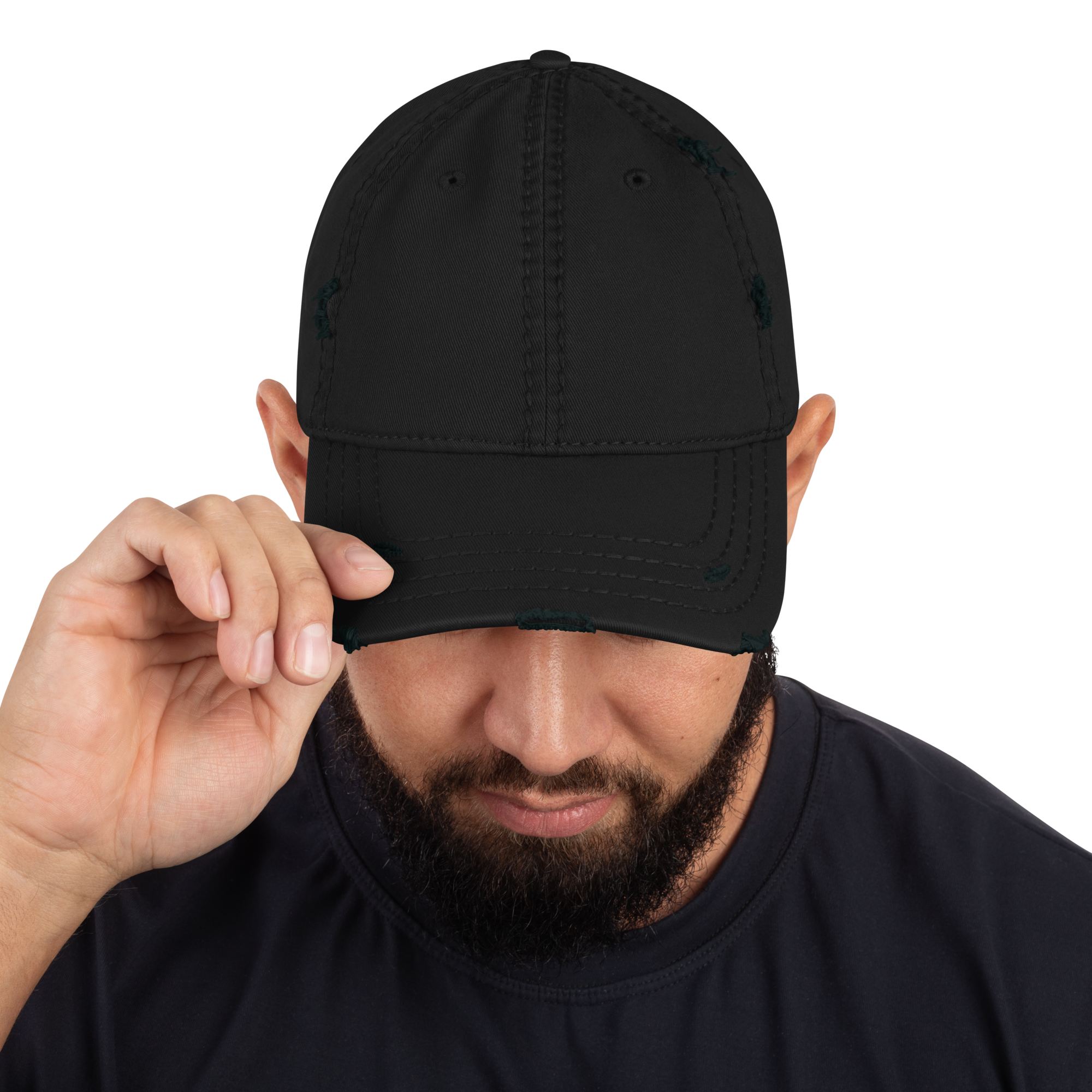 FM Distressed Dad Hat